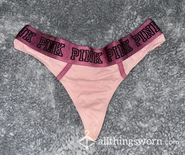 Pink “vs Pink” Cotton Thong💕