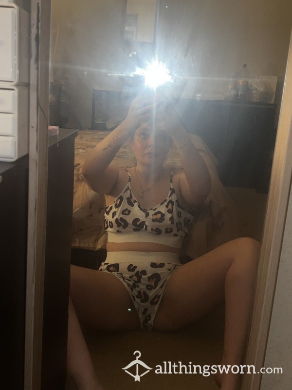 Pj Set Leopard Print