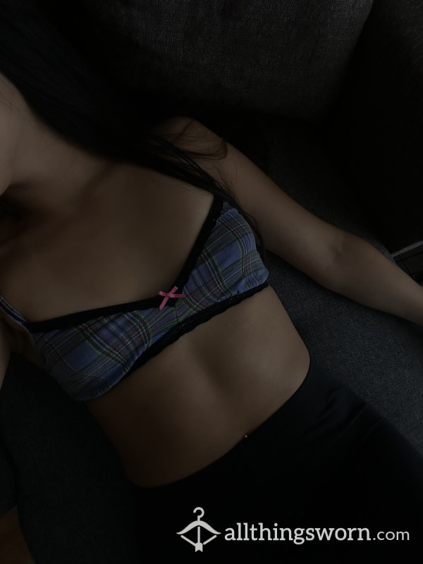 Plaid Bralette