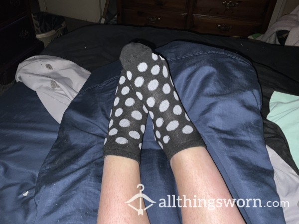 Polka Dot Ankle Socks