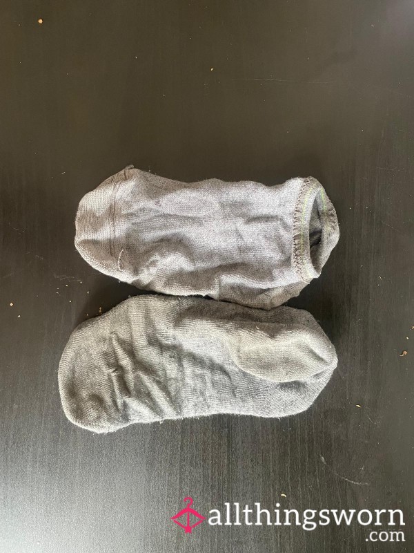 Post-workout Short Gray Socks