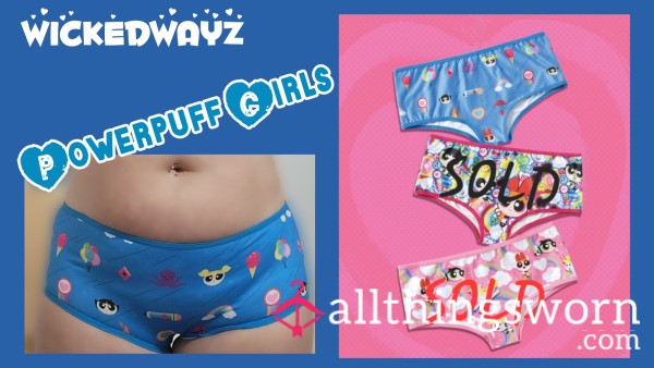 POWERPUFF GIRLS BOY SHORTS