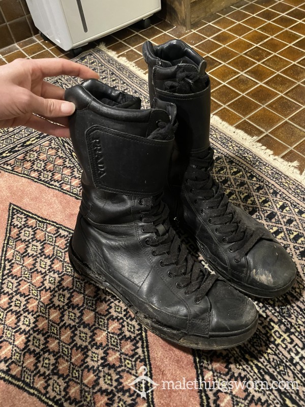 Prada Leather Boots