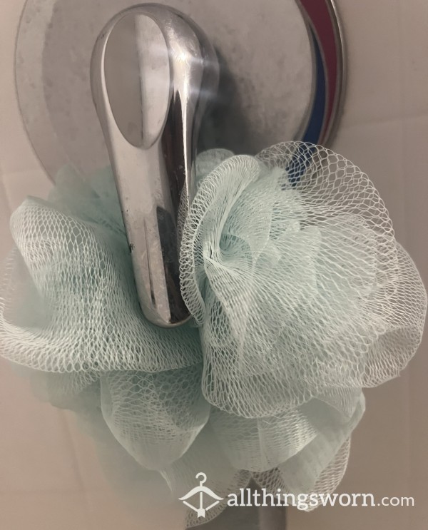 Pretty Blue Loofa