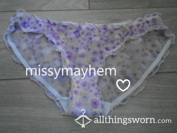 💜Pretty Flor*l Panties💜