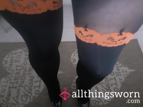 Pretty Polly Halloween Tights At Work X