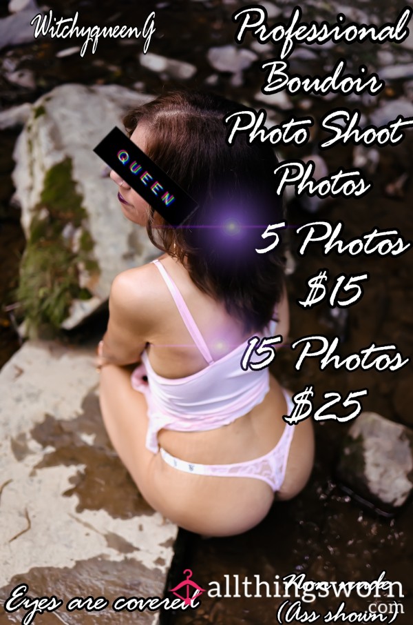 Professional BOUDOIR OUTDOOR PHOTO SHOOT Photos! 😈