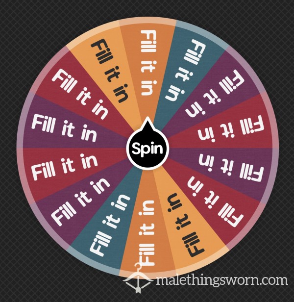 Punishment Wheel - Custom