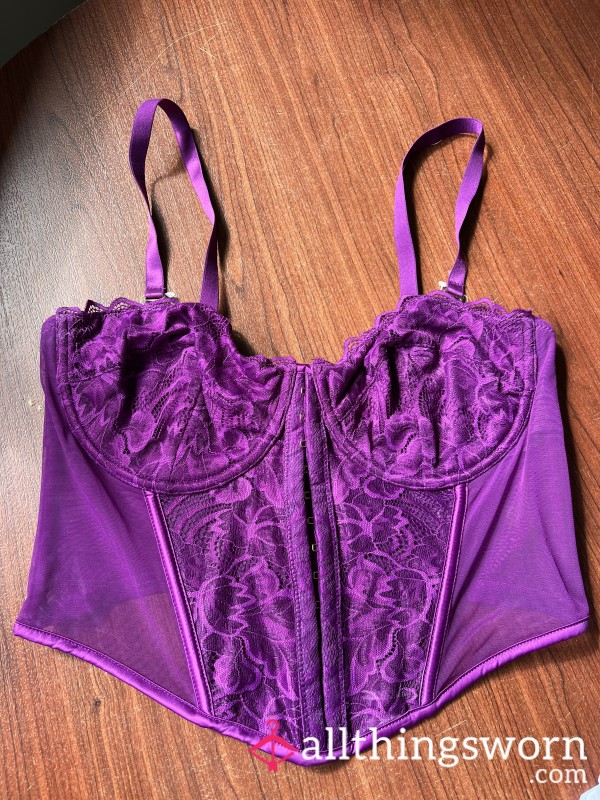 Purple Corset Top