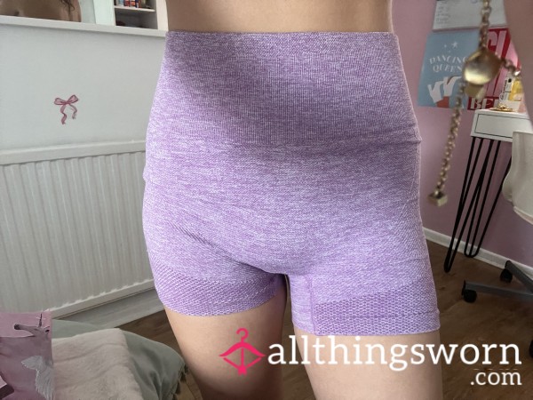 Purple Gym Shorts