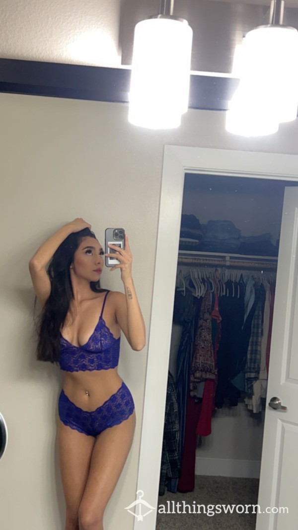 Purple Lace Set