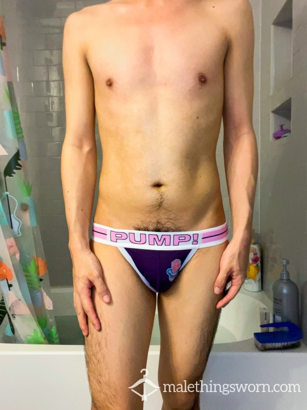 Purple Pump Jockstrap