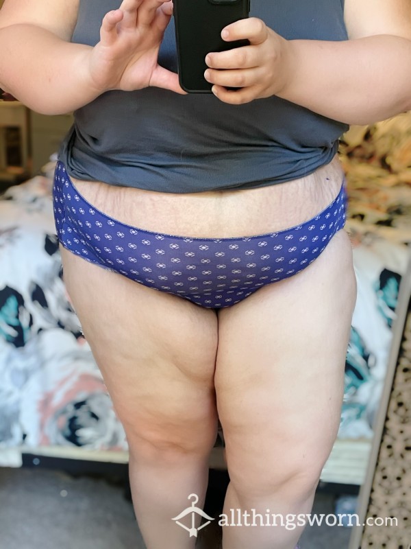 Purple Satin Panties Pair