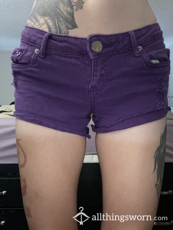 ON SALE Purple Shorts