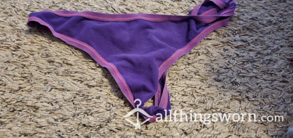 Purple Thong