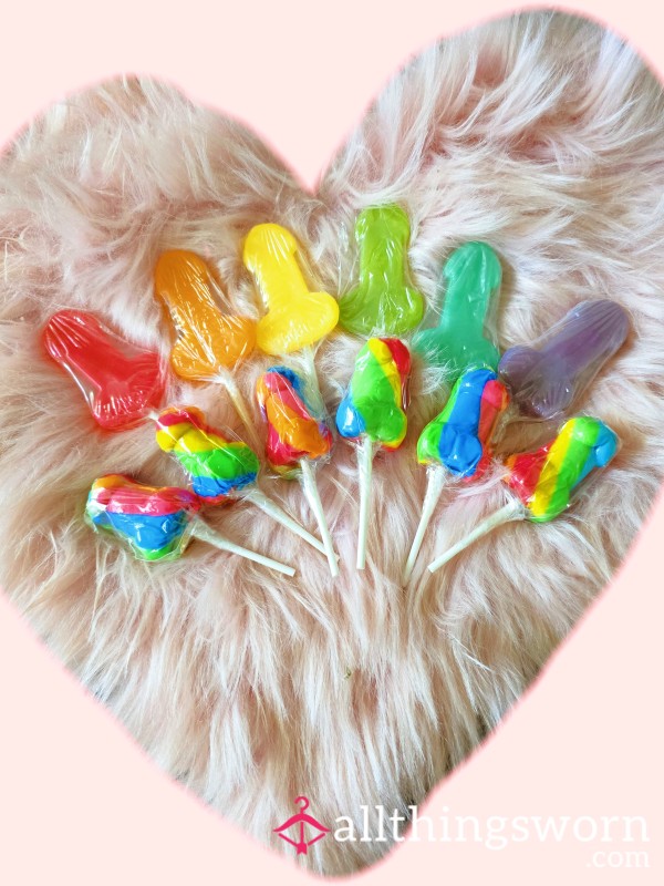 Rainbow Pecker Pops