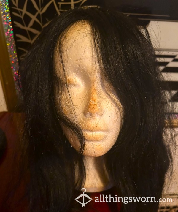 Ratty, Old Homemade Black Wig