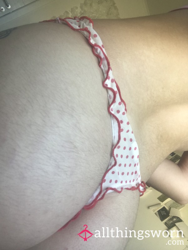 Red And White Panties🌶🤍