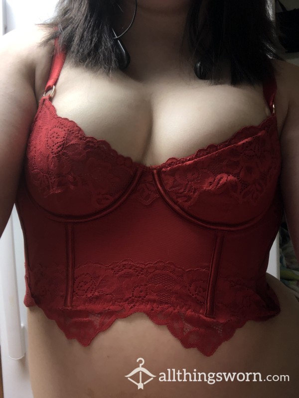 Red Bra Corset