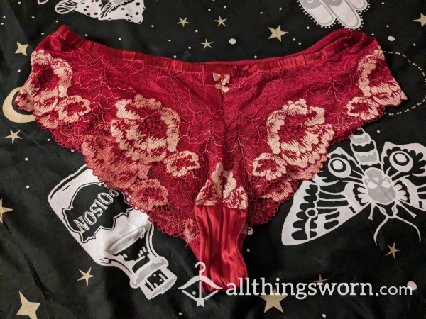 Red Lace Panties