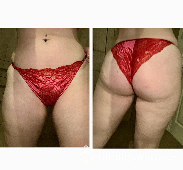 Red Lace Panties