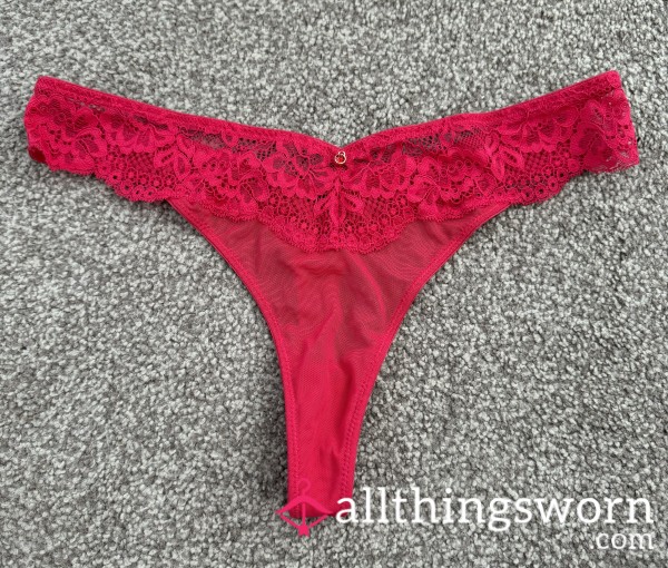 Red Lace Thong 💋