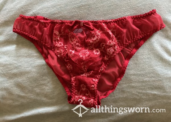 Red Panties 11 Years Of Wear