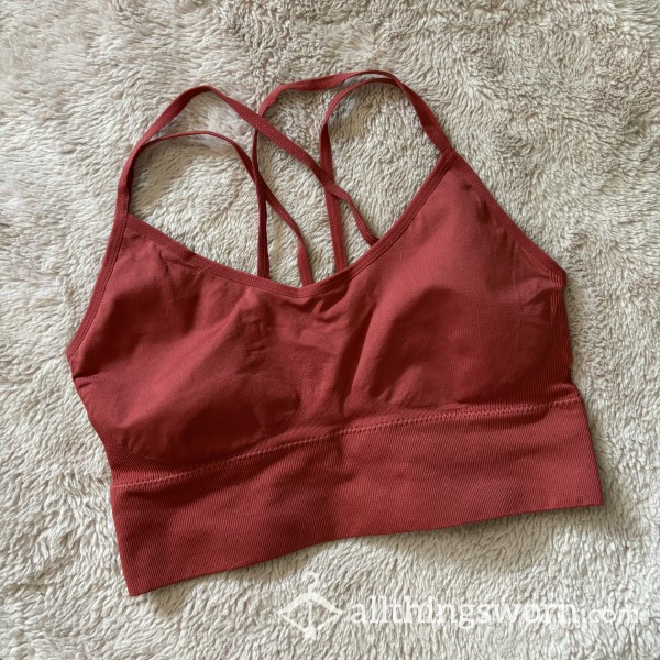 Red Sports Bra ♥️