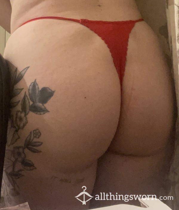 Red Wet G-string