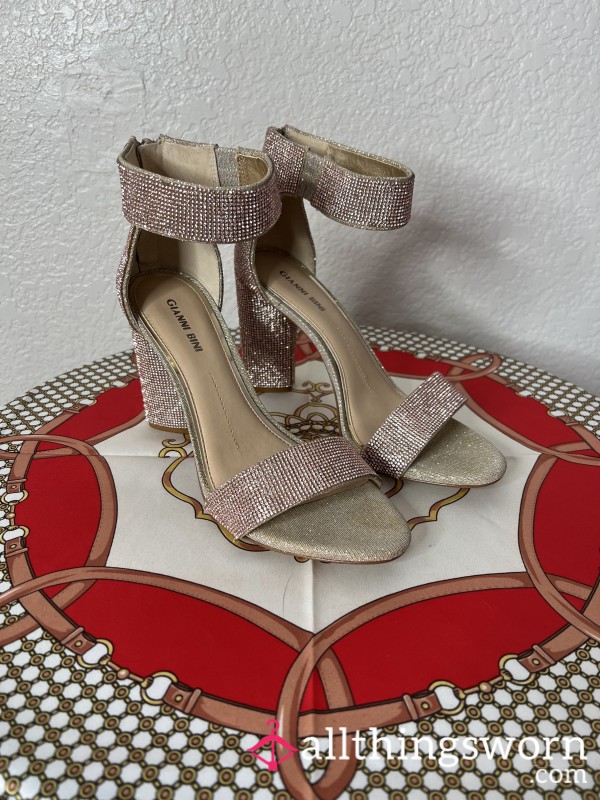 Rhinestone Gianni Bini High Heels