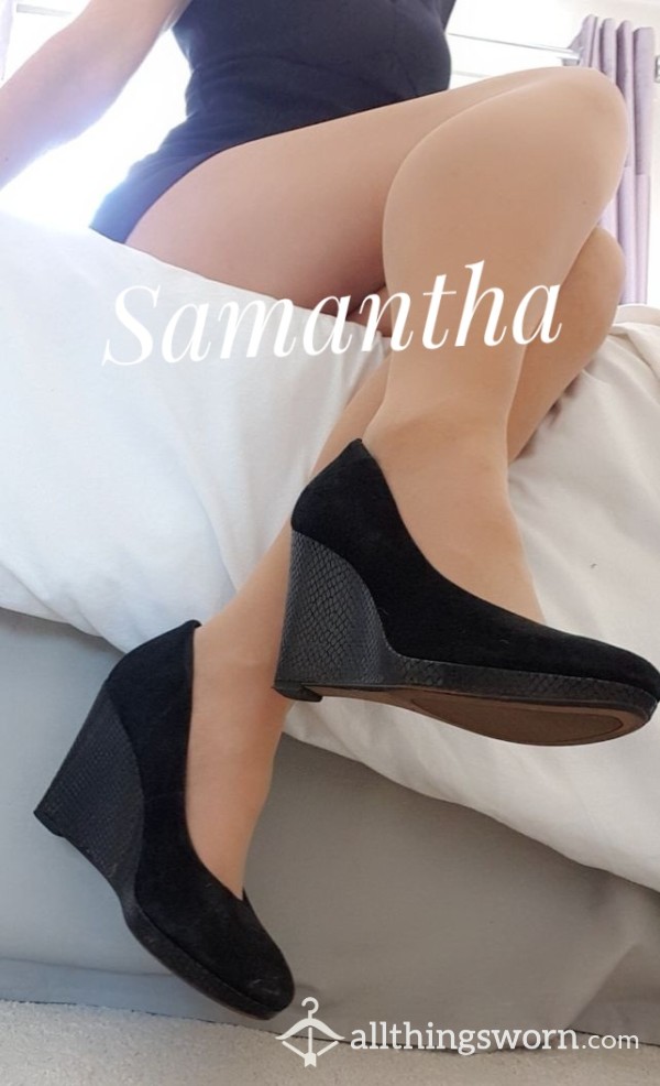 Sams S**y Wedges, C*ms With 2 Minute Video. Tell Me How We Can Make This Happen 😋