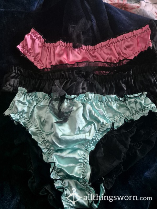 Satin Panties Size L