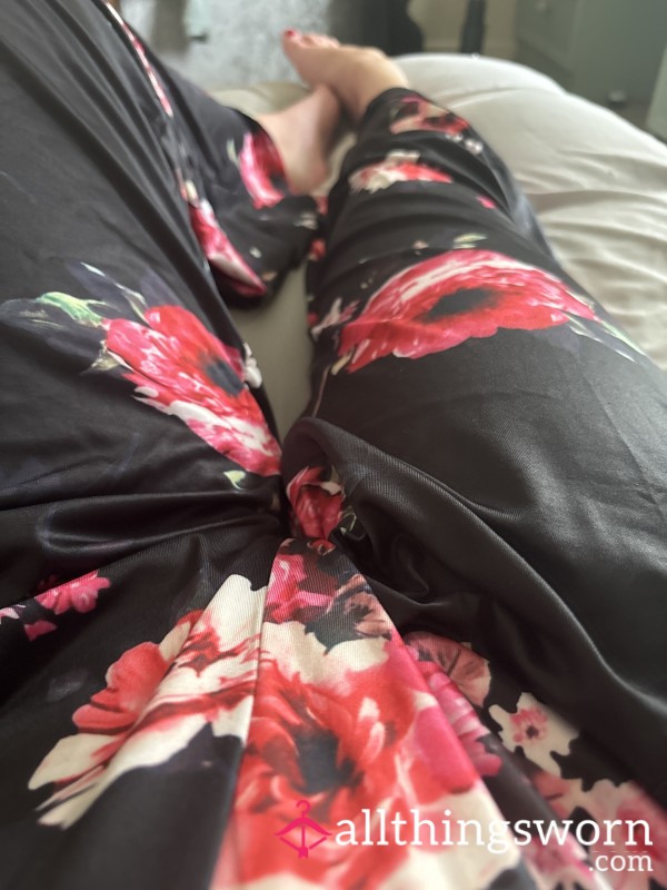 Satin Silky Pj Bottoms/ Trousers