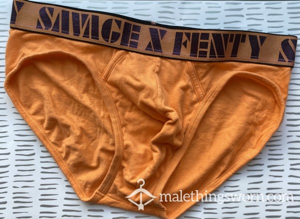 Savage X Fenty Orange Briefs