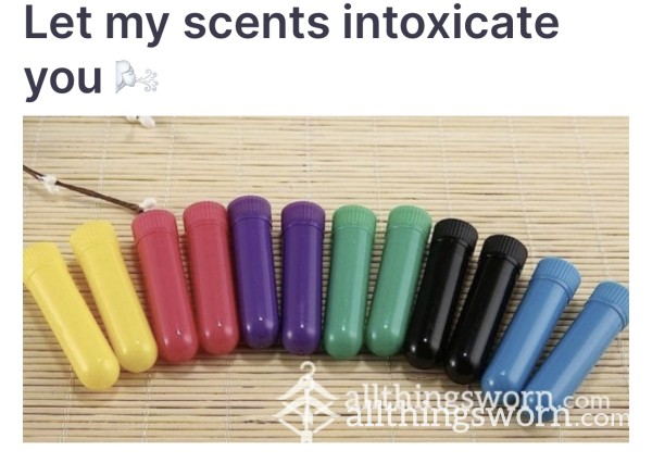 Scent Inhaler You Pick The Scent You Would Like