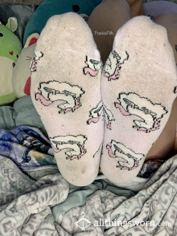 Schoolgirl Unicorn Socks