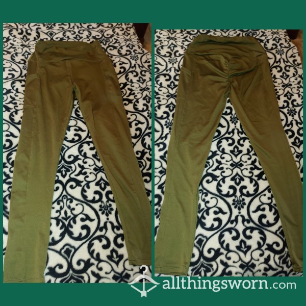 Scrunch Bu*t Leggings W/ Pockets