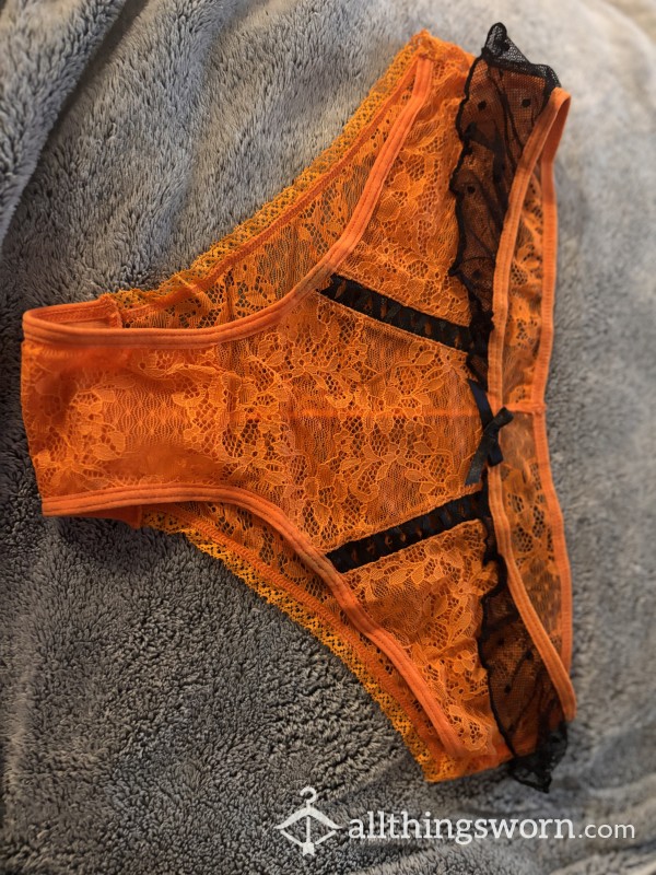 Orange Lace Full Back