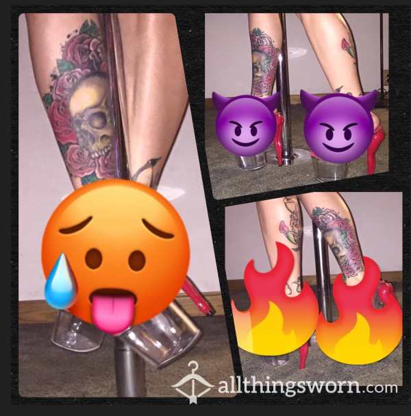 Seductive Feet Pics, While Pole Dancing