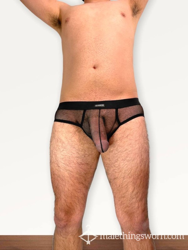 See Through Mesh Briefs