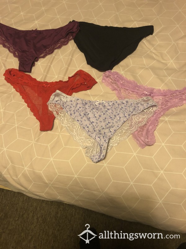 Selection Of Thongs And Panties