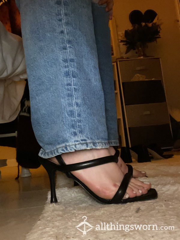 S**y Black Heels