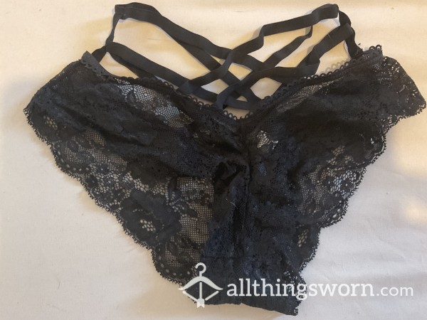 S**y Black Lace Panties