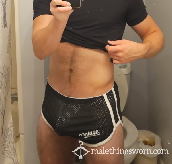 S**y Black Mesh Trunks