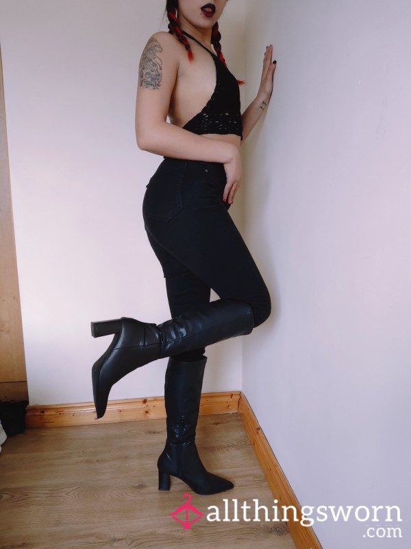 S**y Knee High Boots