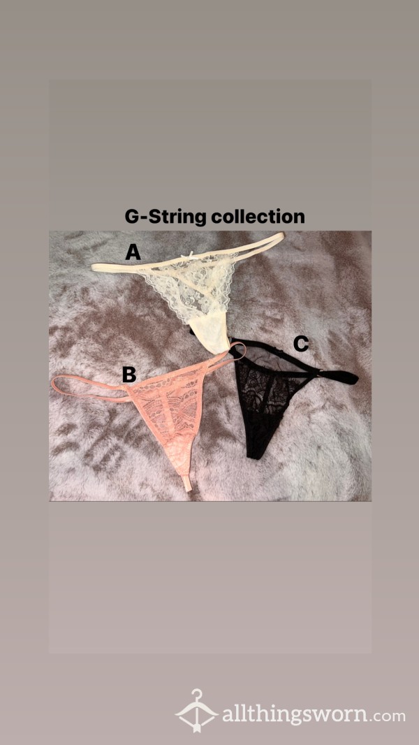 S**y G-String Back - Includes 24hr Wear