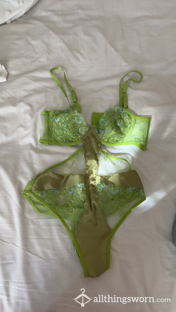 S**y Green Bodysuit