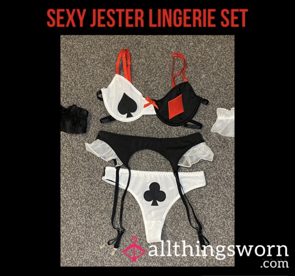 S**y Jester Lingerie Set🃏