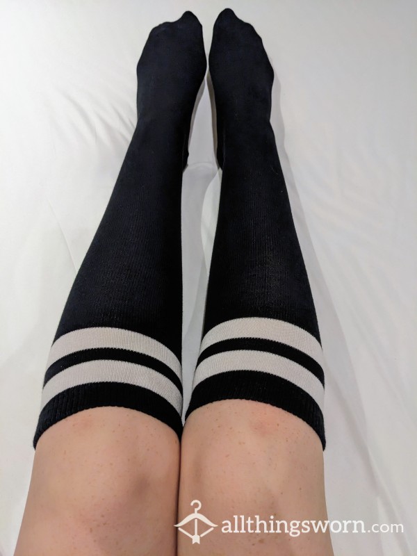 S**y Knee High Socks, Cheerleader Style