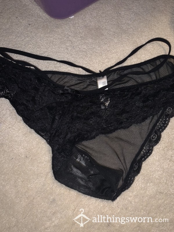 S**y Lace C*m Soaked Panties